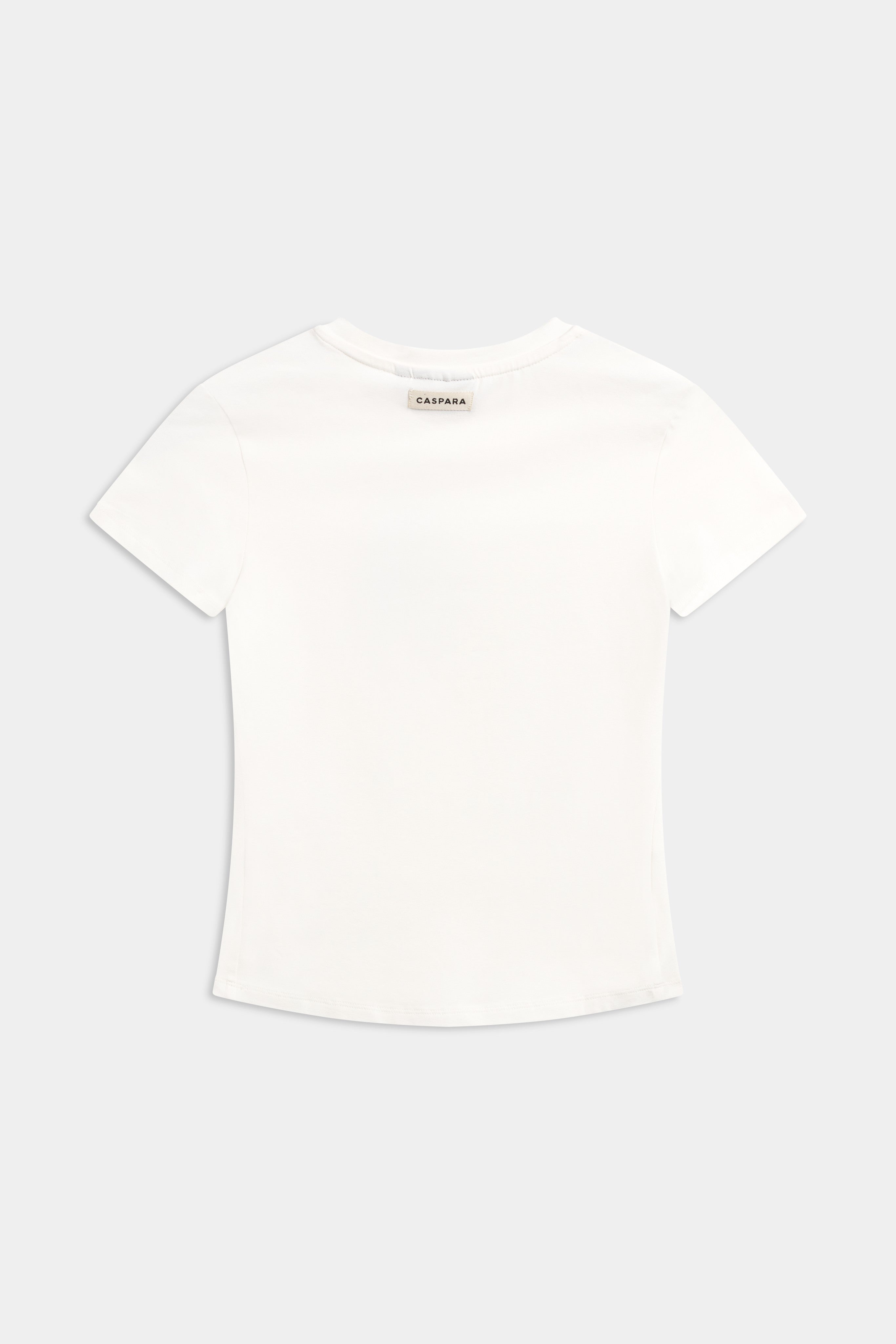 W. Baby Tee - White